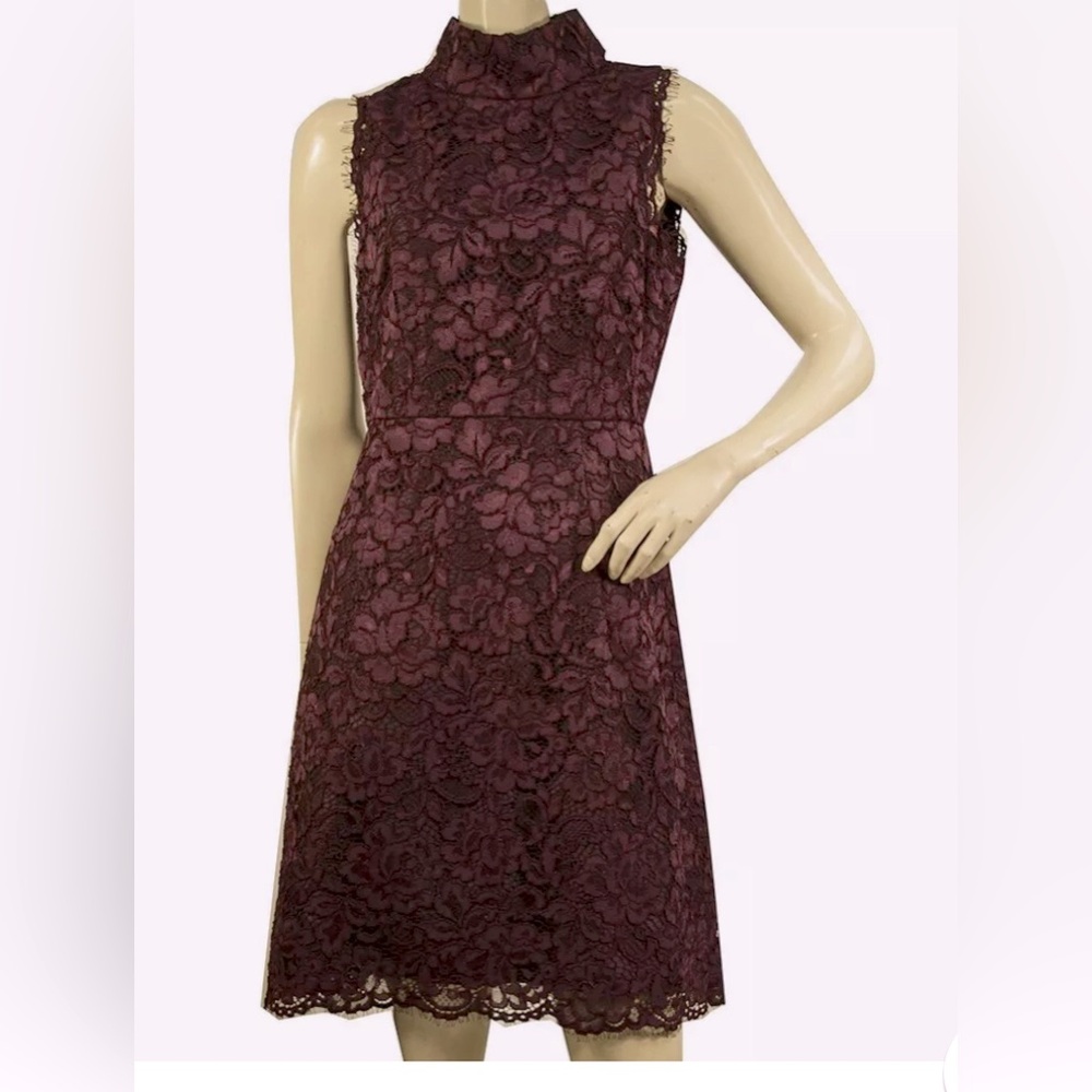 Ted Baker burgundy dress